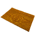 Brown-Yellow - Back - Star Wars Welcome You Are Embossed Yoda Door Mat