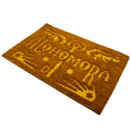 Brown-Yellow - Back - Harry Potter Alohomora Embossed Door Mat