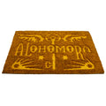 Brown-Yellow - Front - Harry Potter Alohomora Embossed Door Mat