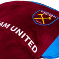 Claret-Sky Blue - Back - West Ham United FC Shirt Cushion