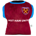 Claret-Sky Blue - Front - West Ham United FC Shirt Cushion