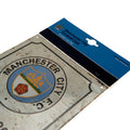 White - Side - Manchester City FC Official Retro Logo Sign