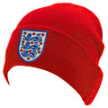 Red-White-Blue - Back - England FA Unisex Adult Cuffed Beanie