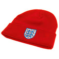 Red-White-Blue - Front - England FA Unisex Adult Cuffed Beanie