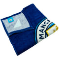 Blue-Navy-White - Back - Manchester City FC Particle Beach Towel