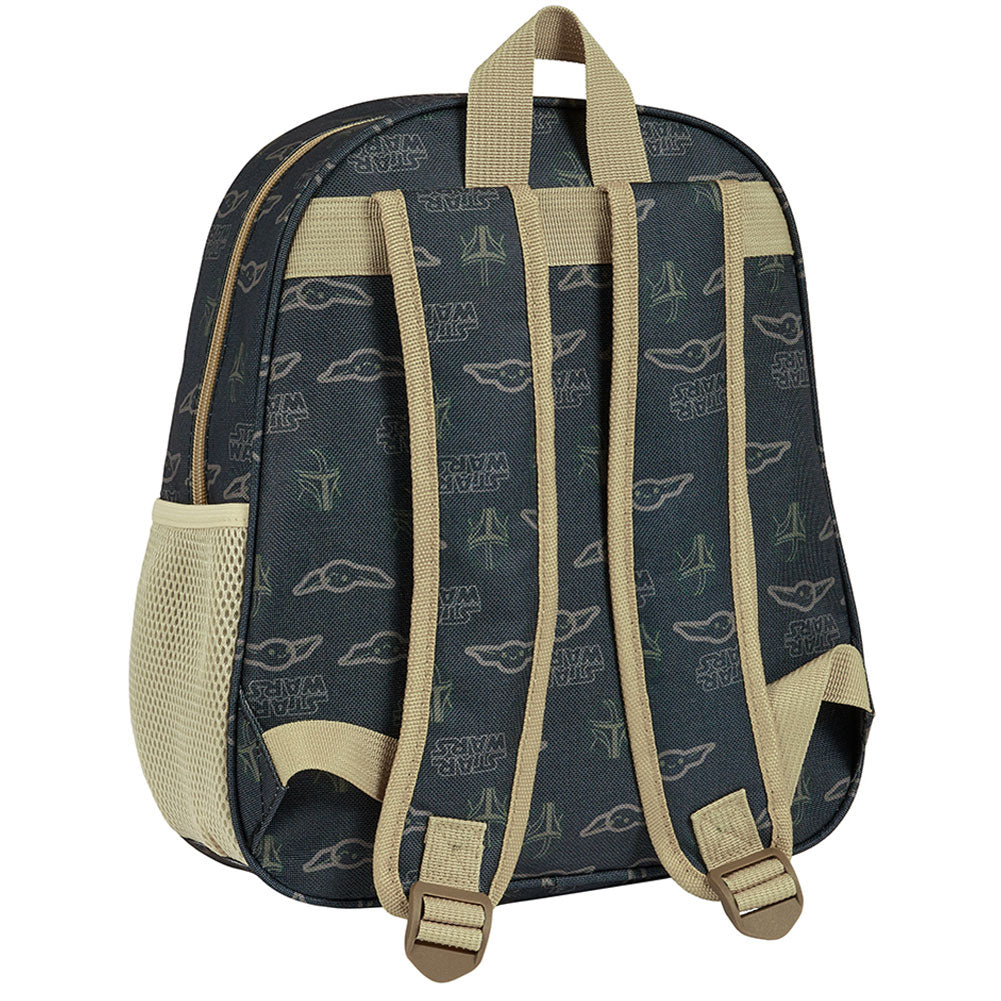 Multicoloured - Back - Star Wars The Mandalorian Childrens-Kids The Child Backpack