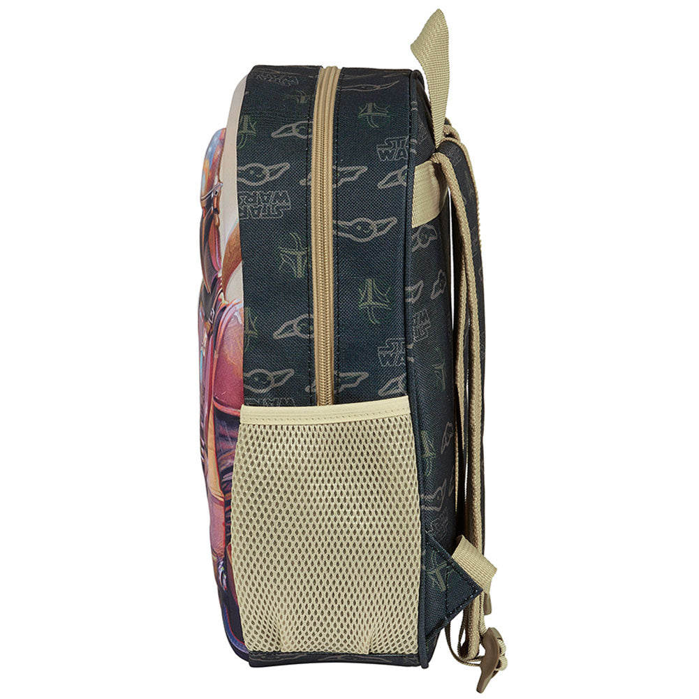 Multicoloured - Side - Star Wars The Mandalorian Childrens-Kids The Child Backpack