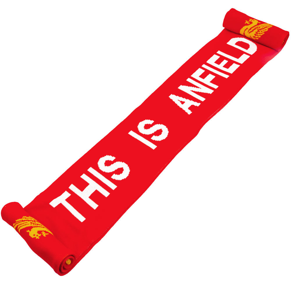 Red-White-Yellow - Front - Liverpool FC This Is Anfield Scarf