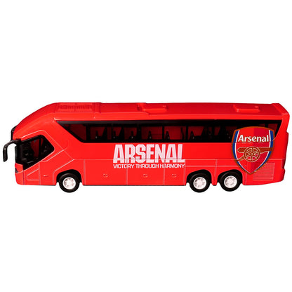 Red-Blue-Gold - Side - Arsenal FC Die Cast Team Toy Bus
