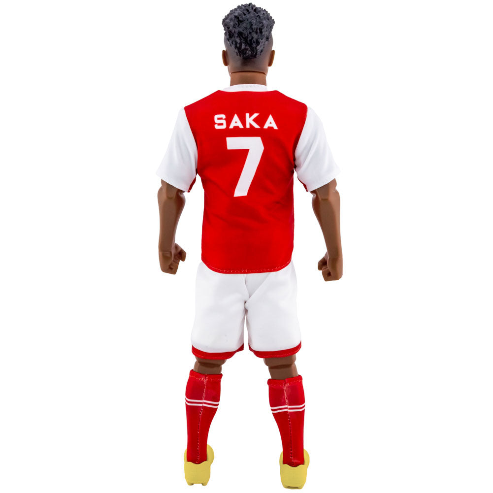 Red-White - Back - Arsenal FC Bukayo Saka Action Figure