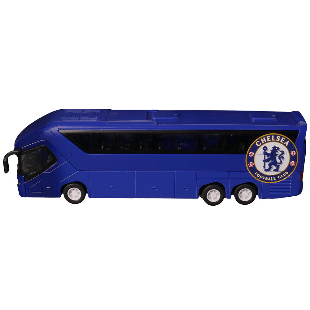 Blue-White - Side - Chelsea FC Die Cast Toy Bus