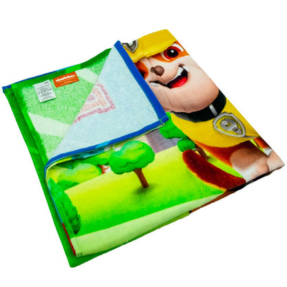 Multicoloured - Back - Paw Patrol Printed Soft Beach Towel