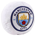 White-Blue - Side - Manchester City FC Filled Cushion