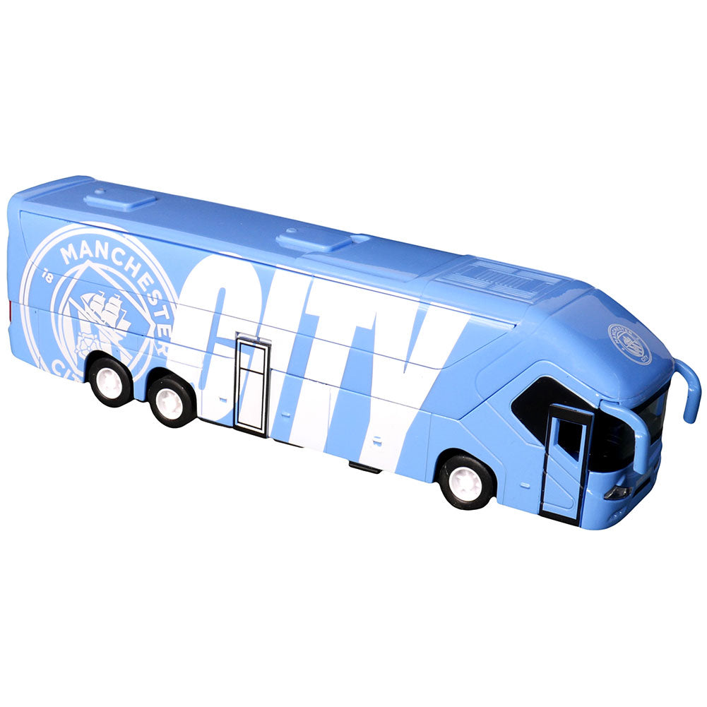 Sky Blue-White - Lifestyle - Manchester City FC Die Cast Toy Bus
