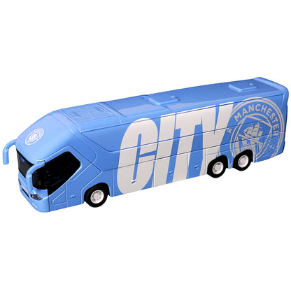 Sky Blue-White - Front - Manchester City FC Die Cast Toy Bus