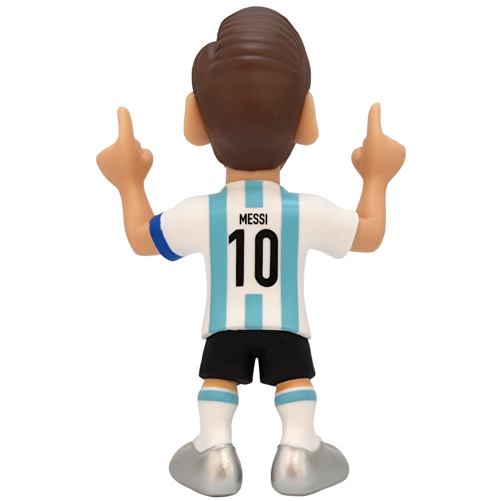 Multicoloured - Back - Argentina Lionel Messi MiniX Football Figurine
