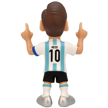 Multicoloured - Back - Argentina Lionel Messi MiniX Football Figurine