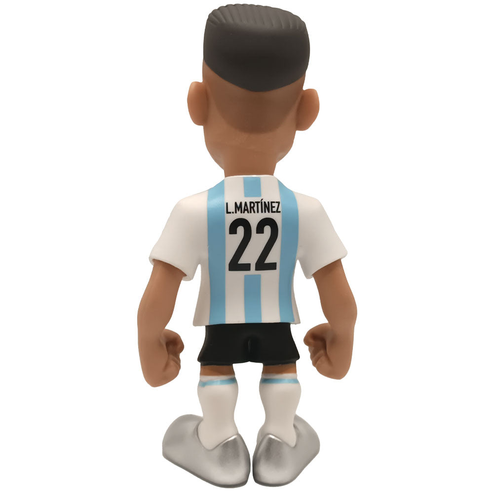 White-Sky Blue-Black - Back - Argentina Lautaro MiniX Figure