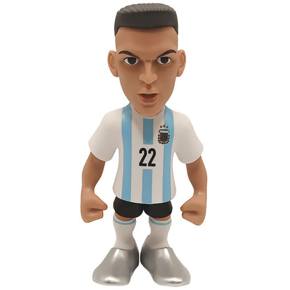 White-Sky Blue-Black - Front - Argentina Lautaro MiniX Figure