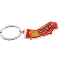 Red-Gold-Silver - Back - San Francisco 49ers State Keyring