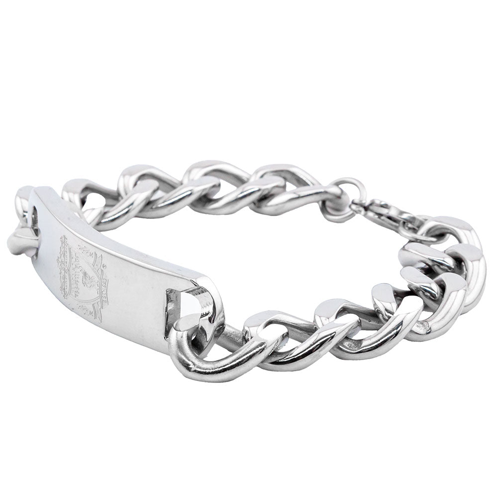 Silver - Side - Liverpool FC Chunky Bracelet