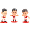 Red-White - Front - Arsenal FC 2023-24 SoccerStarz Football Figurine (Pack of 3)