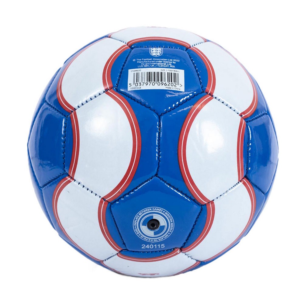 White-Blue-Red - Side - England FA Three Lions Training Ball