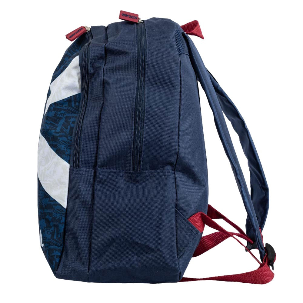 Navy Blue - Back - Scottish FA Crest Backpack