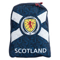 Navy Blue - Front - Scottish FA Crest Backpack