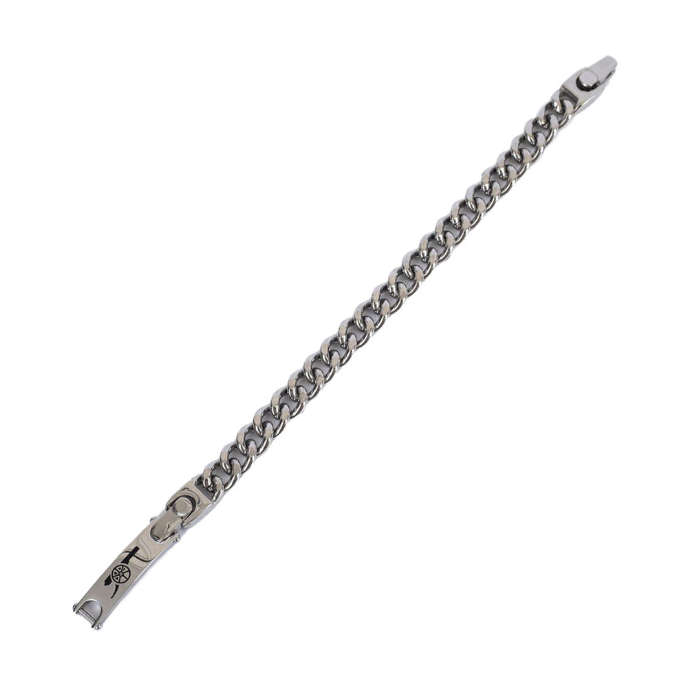 Silver - Side - Arsenal FC Detachable Bracelet