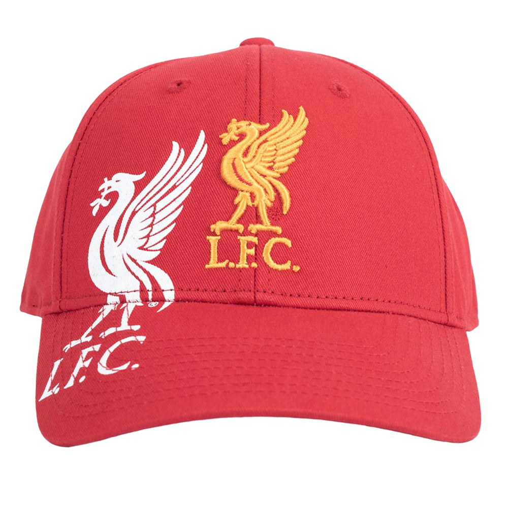 Red - Front - Liverpool FC Obsidian Cap