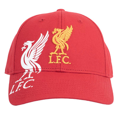 Red - Front - Liverpool FC Obsidian Cap