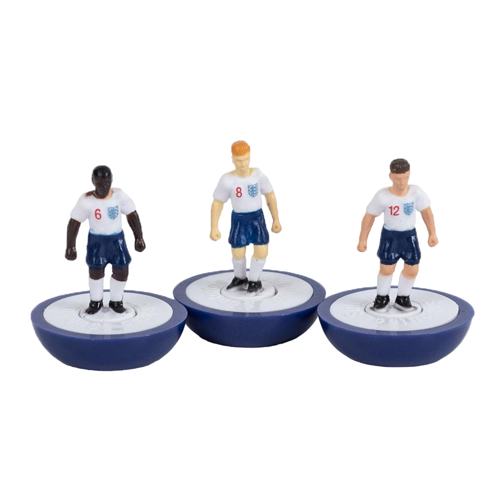 Blue-White - Front - England FA Subbuteo Team Mini Figures