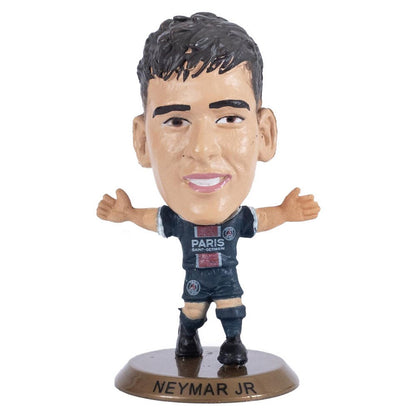 Multicoloured - Back - SoccerStarz Mbappe Messi Salah Neymar Football Figurine