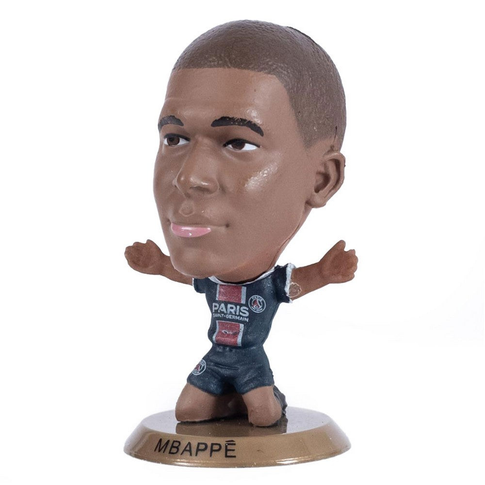 Multicoloured - Side - SoccerStarz Mbappe Messi Salah Neymar Football Figurine