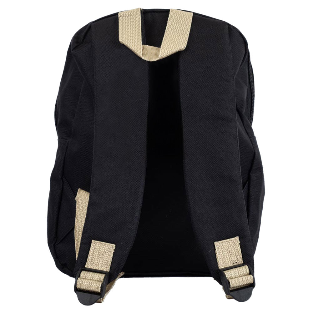 Black-White - Back - Newcastle United FC Childrens-Kids Stripe Backpack