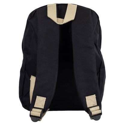 Black-White - Back - Newcastle United FC Childrens-Kids Stripe Backpack