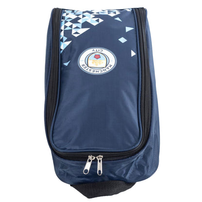Sky Blue-White - Back - Manchester City FC Particle Boot Bag