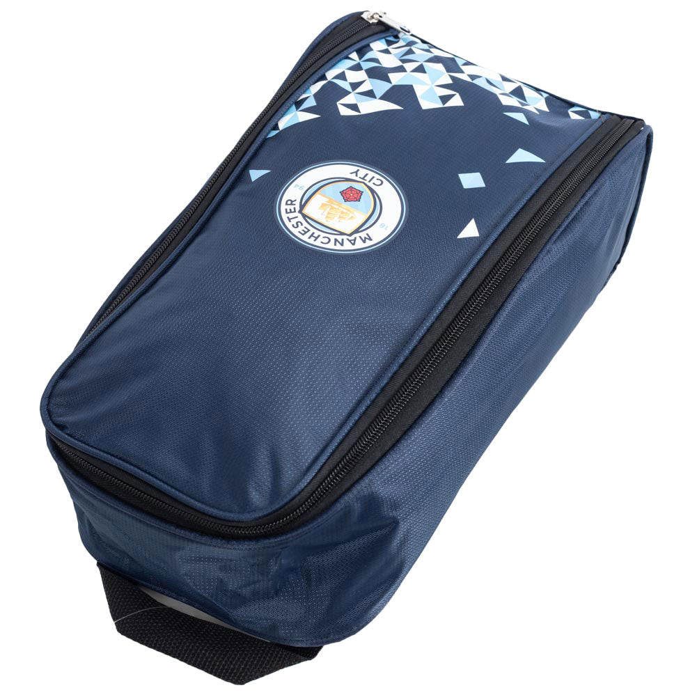 Sky Blue-White - Side - Manchester City FC Particle Boot Bag