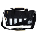 Black-White - Front - Newcastle United FC Stripe Duffle Bag