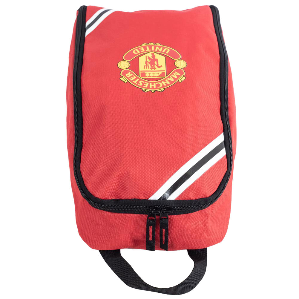 Red - Side - Manchester United FC Core Stripe Boot Bag