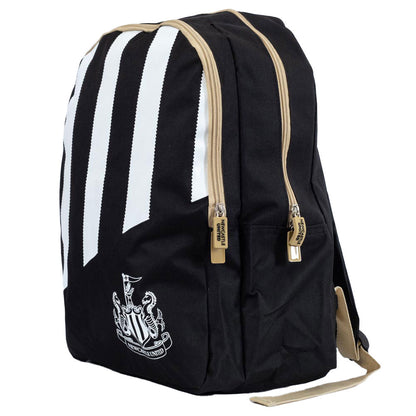 Black-White - Back - Newcastle United FC Stripe Backpack
