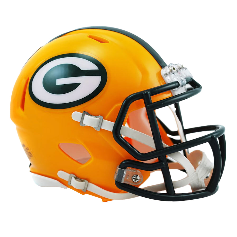 Gold-Dark Green - Front - Green Bay Packers Speed Helmet Ornament
