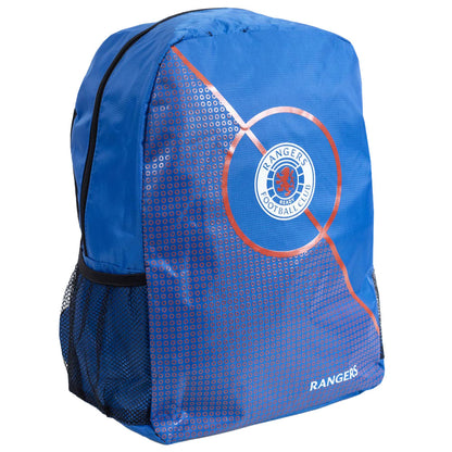 Red-Royal Blue-White - Back - Rangers FC Centre Spot Backpack