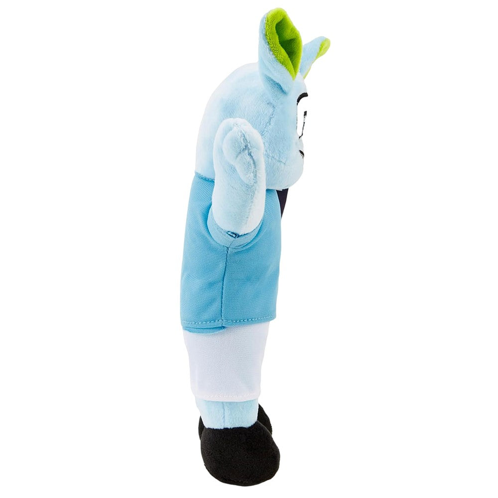 Sky Blue-White - Back - Manchester City FC Plush Moonchester Plush Toy