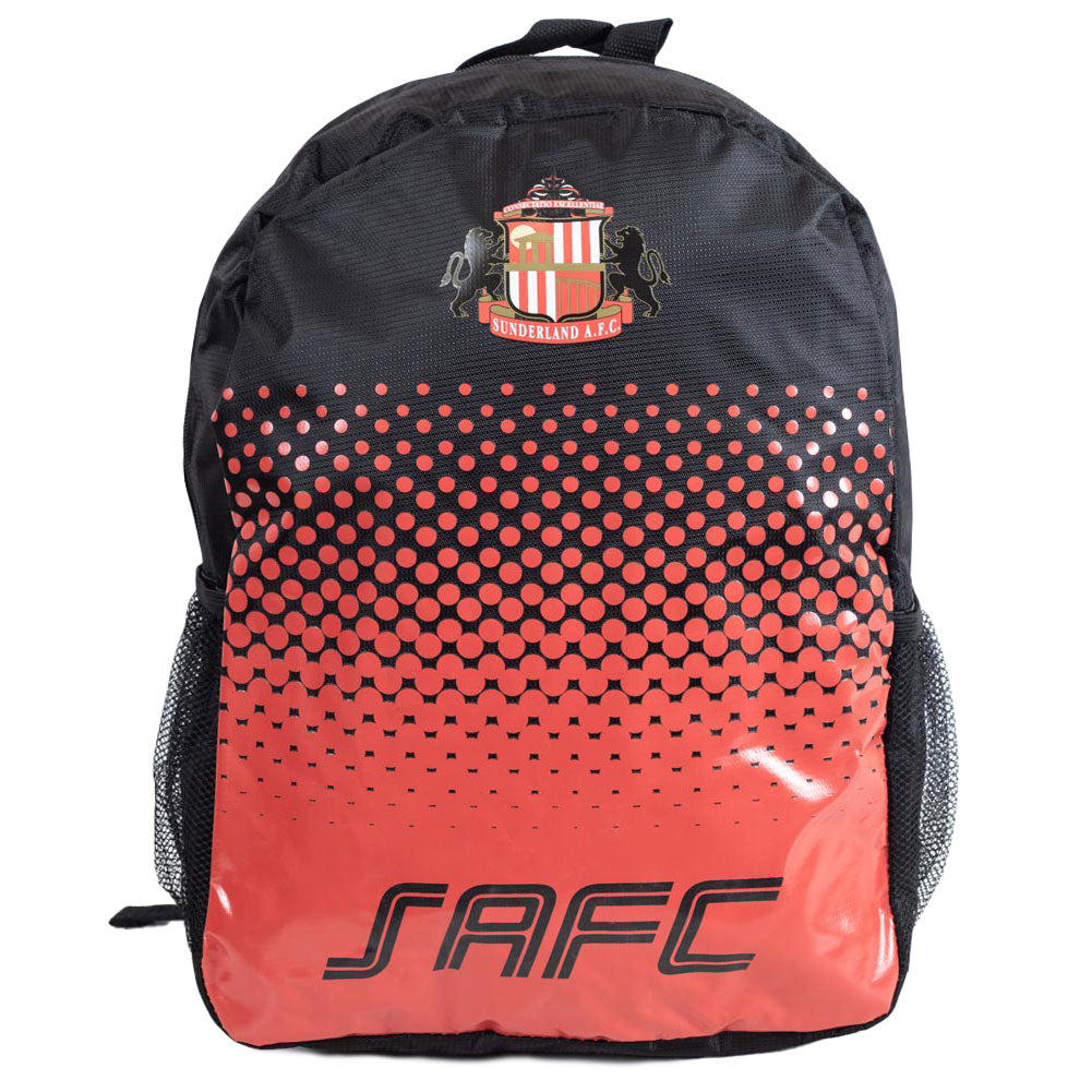 Red-White-Black - Front - Sunderland AFC Fade Backpack