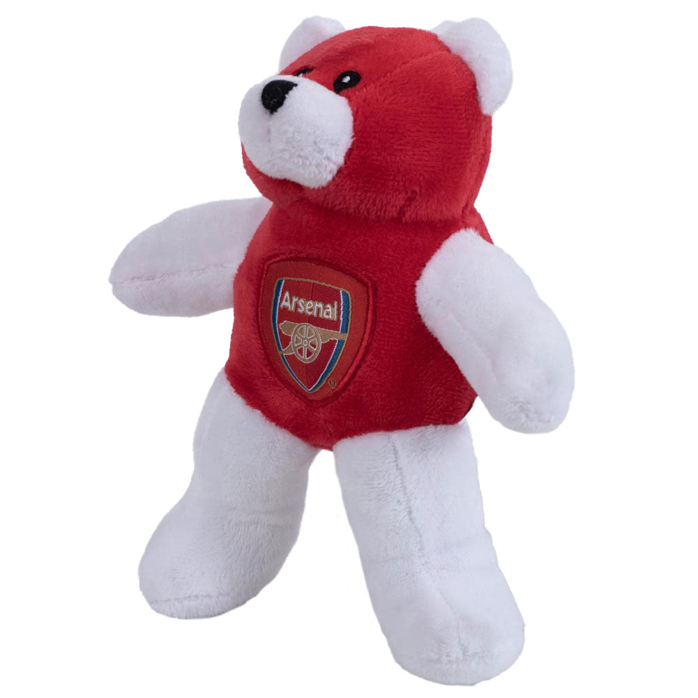 White-Red - Side - Arsenal FC Mini Contrast Teddy Bear