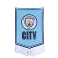 Sky Blue-White - Front - Manchester City FC Mini Pennant