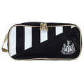 Black-White - Front - Newcastle United FC Stripe Boot Bag