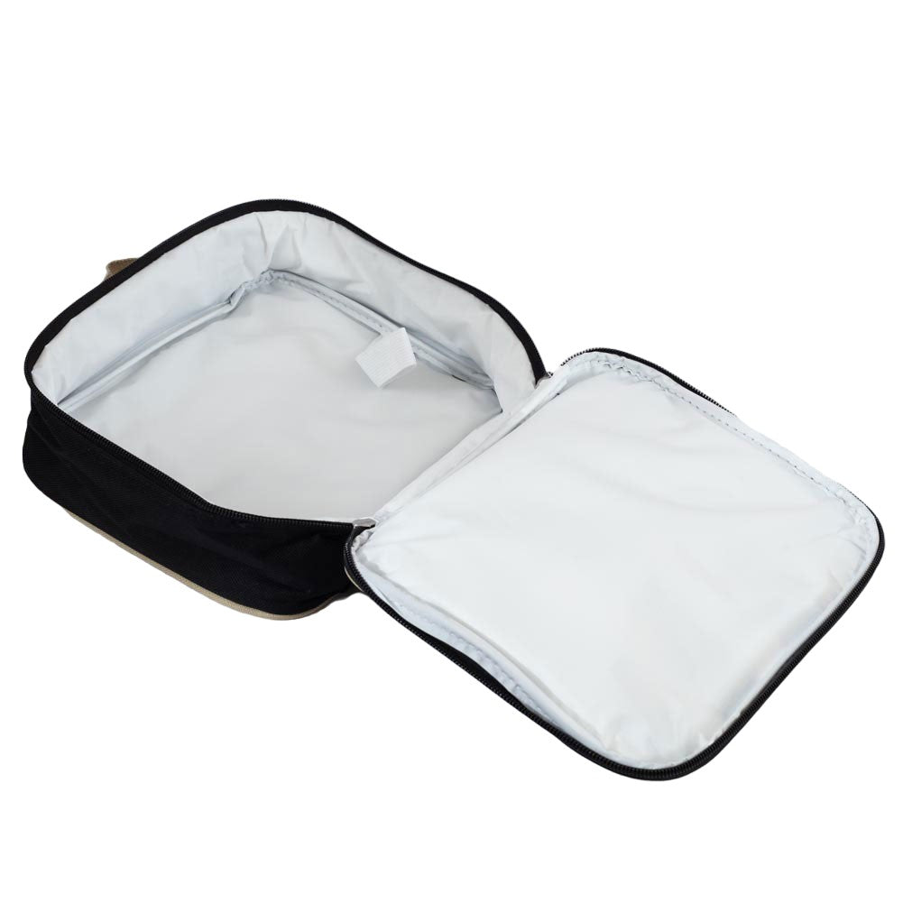 Black-White - Side - Newcastle United FC Stripe Lunch Bag